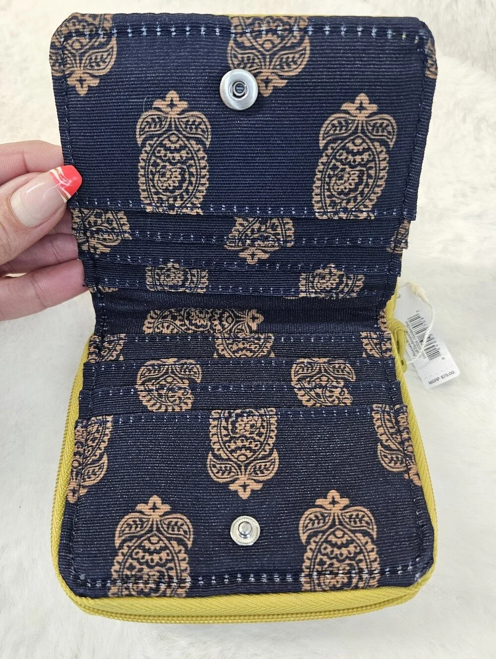 Vera Bradley Golden Olive  Wallet